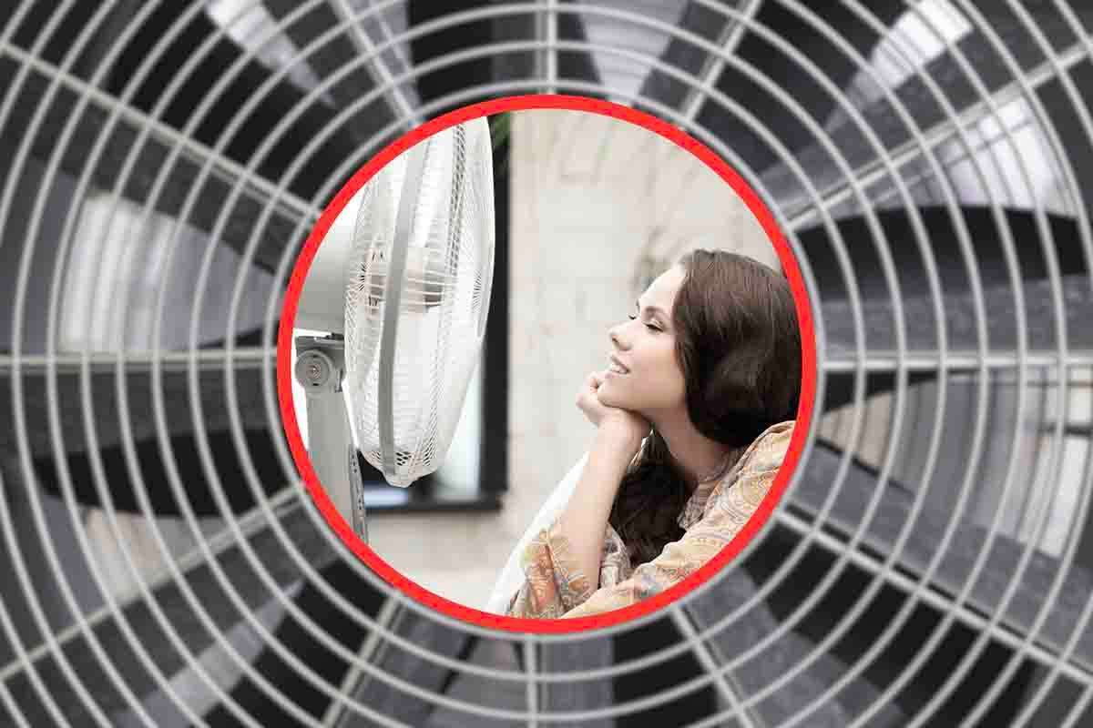 ventilatore acceso quanto viene a costare