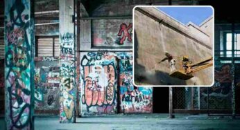 Niente più graffiti a Roma, un ragazzo li sta rimuovendo tutti