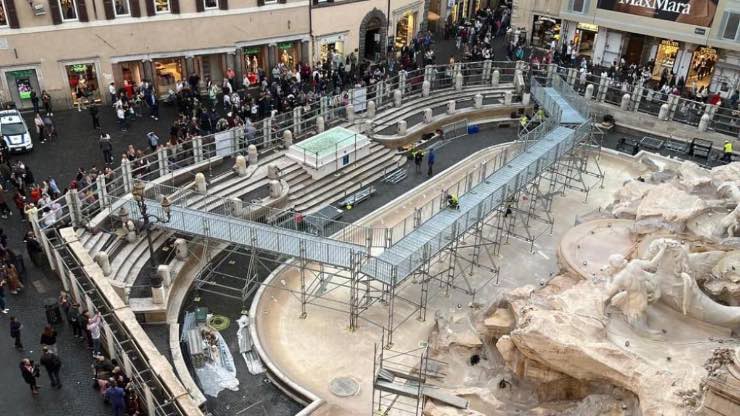 Passerella Fontana di Trevi
