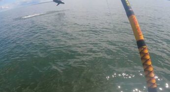Tira su la canna da pesca ma non avrebbe mai immaginato di trovare questo